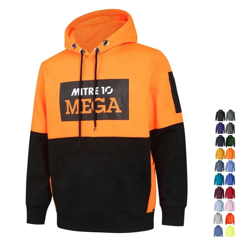 
custom unisex embroidery Cotton Polyester pullover hoodie printing sweatshirt fleece hoodies 
