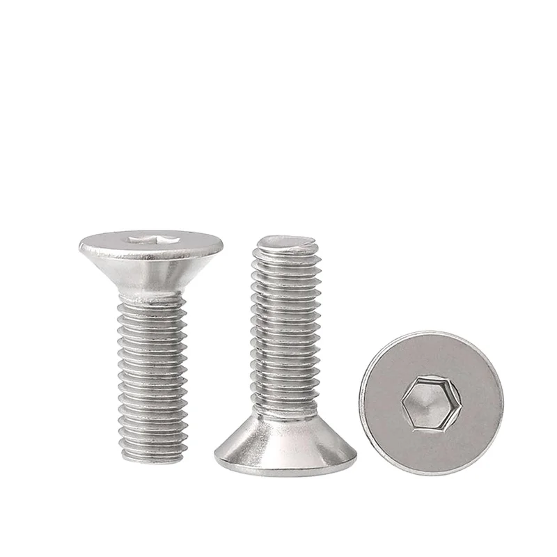 Крепежный винт с потайной головкой 3 м DIN7991 M6 M8 M10 M12 S304 S316 Inox Torx