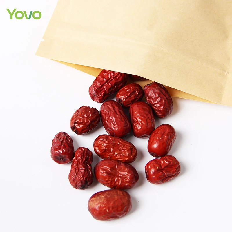 Заводская поставка сушеные красные даты Jujube Натуральные Сушеные маленькие высокого качества Фруктовый чай оптом