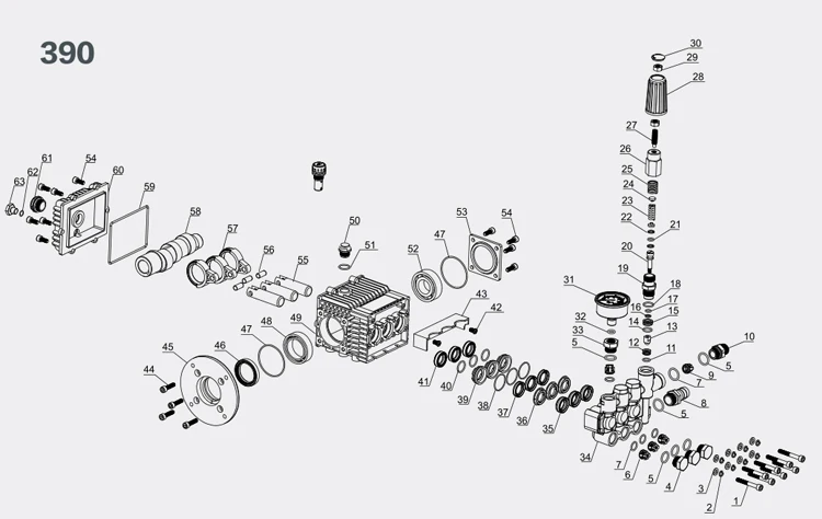  QL-390 Высококачественная электрическая портативная Автомойка высокого
