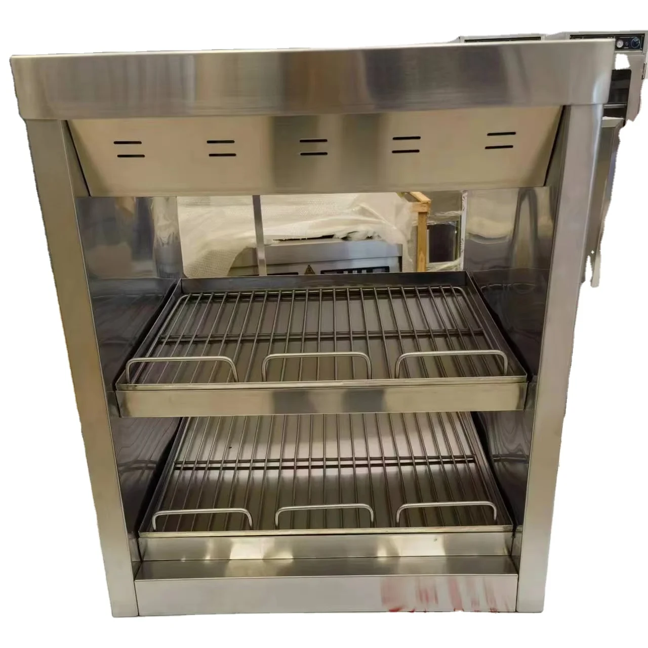 Commercial fast food restaurant kfc fried chicken insulation cabinet ,food heated warmer
