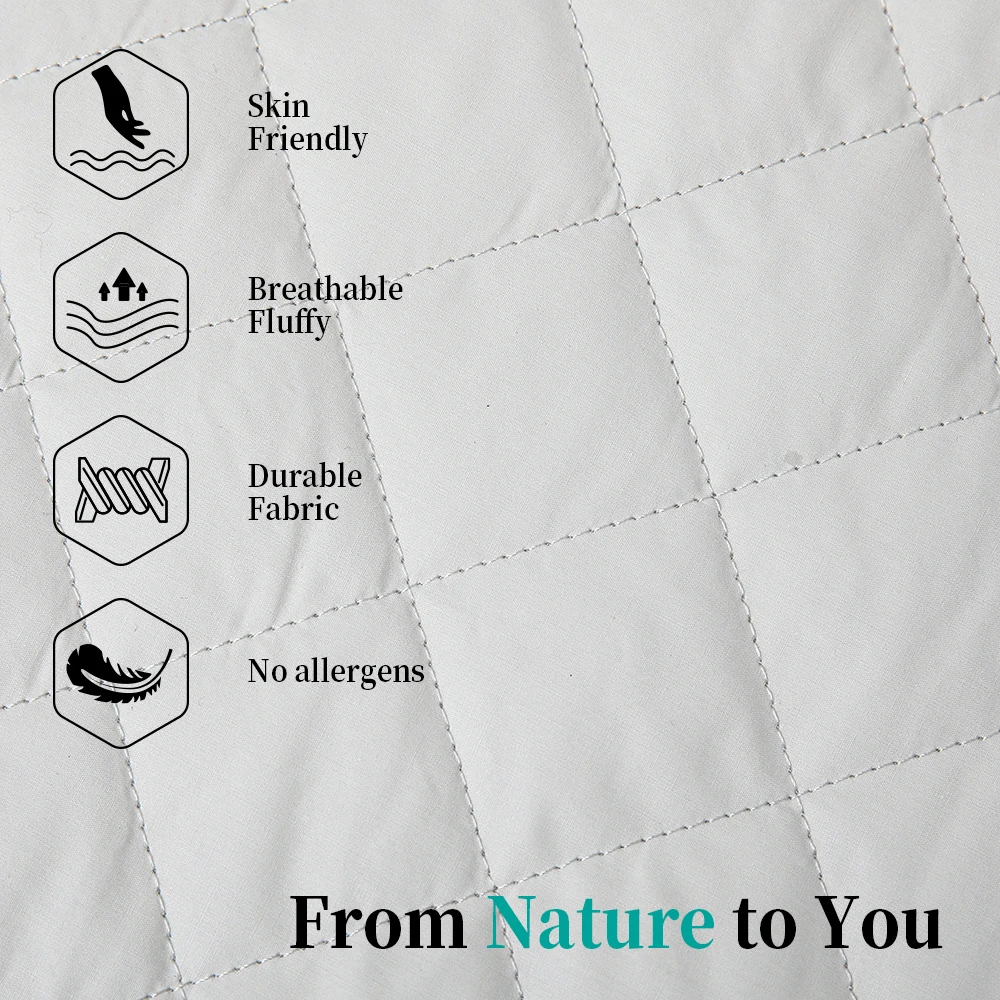 100% Cotton Anti Bacteria Hypoallergenic Water Proof Mattress Protectors Hotel Quality Mattress Protector Waterproof