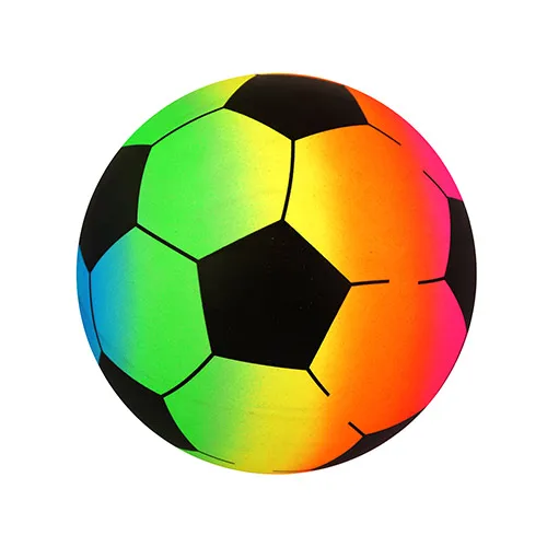 Inflatable Rainbow Patterned Bounce Ball