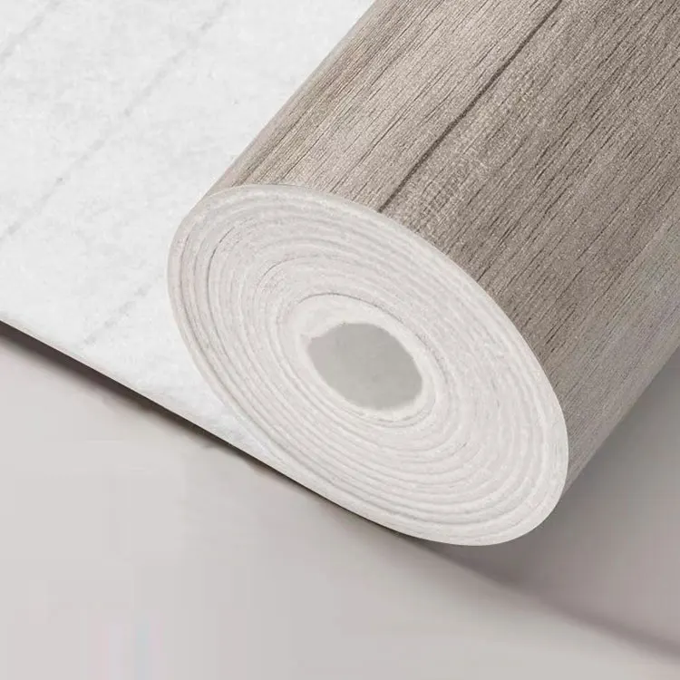 Factory Waterproof Non-Slip Indoor PVC Roll Flooring 6mm Thick Anti-Slip Linoleum Carpet Sheets for Office Decor