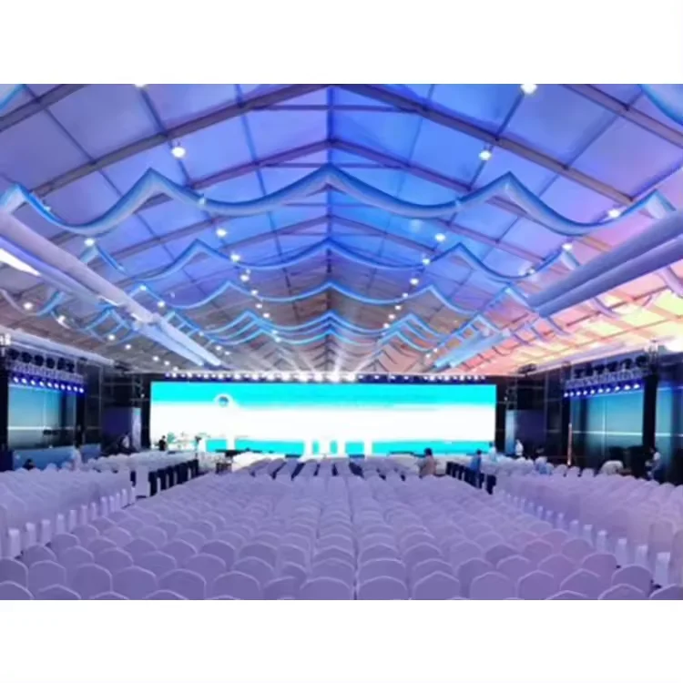 (11) 15x30 20x40m 30x50 40x45 40x80 Aluminum Waterproof Structure Shelter Workshop PVC Warehouse Tent  Industrial Storage