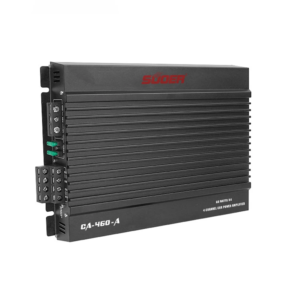 Suoer CA-460-A хорошее обслуживание усилителя и динамиков мощность автомобиля de автомобилей Авто усилитель 4