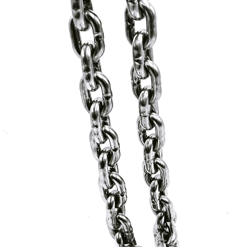 Link Chains 50 Meters 8mm Diameter Anchor Link Chain 316 Stainless Steel Link Chain DIN766