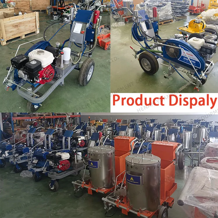 High Efficiency Road Marking Cold Paint Spray Used Road Marking Machine
