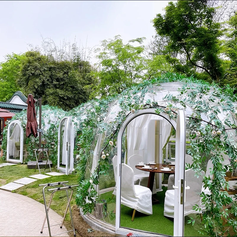 Igloo Dome Tent Luxurious Inflatable Bubble Tent Lodge Party Rental bubble balloon house