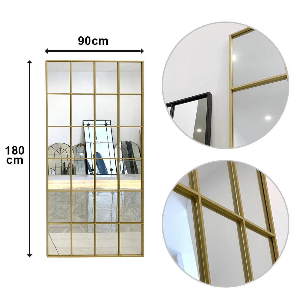 Living room custom floor standing full length mirror for home decor