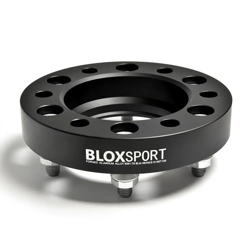 BLOXSPORT 6x139.7 / 6x5.5' Forged Wheel Spacer Black Anodized for Toyota Land Cruiser