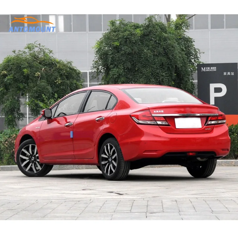 Uda Car Body Kits Plastic Rear Bumper Car Parts Rear Bumper Guard For Honda Civic 2014 71501-TS6-H50ZZ