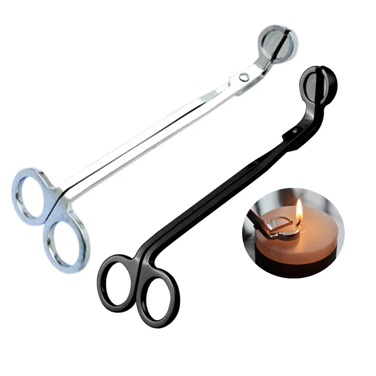 Luxury Stainless Steel Scented Candle Cutter Wick Trimmer Wicks Cutter Candle Accessories