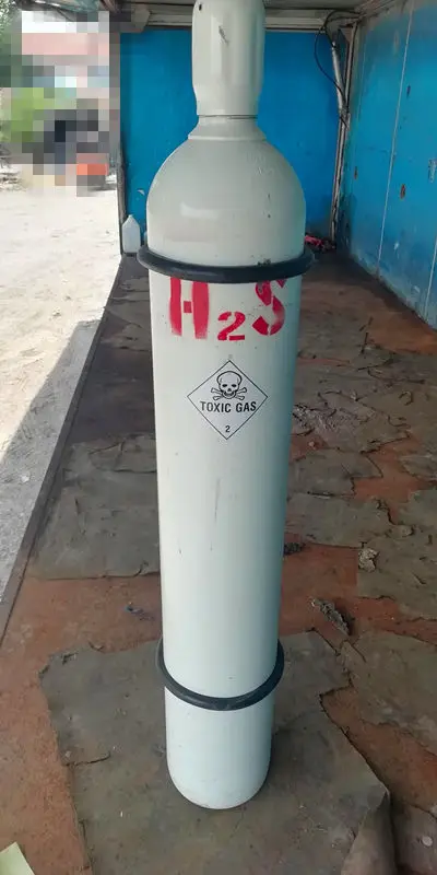 Industrial Gas 99.9% Hydrogen Sulfide H2S Gas Price