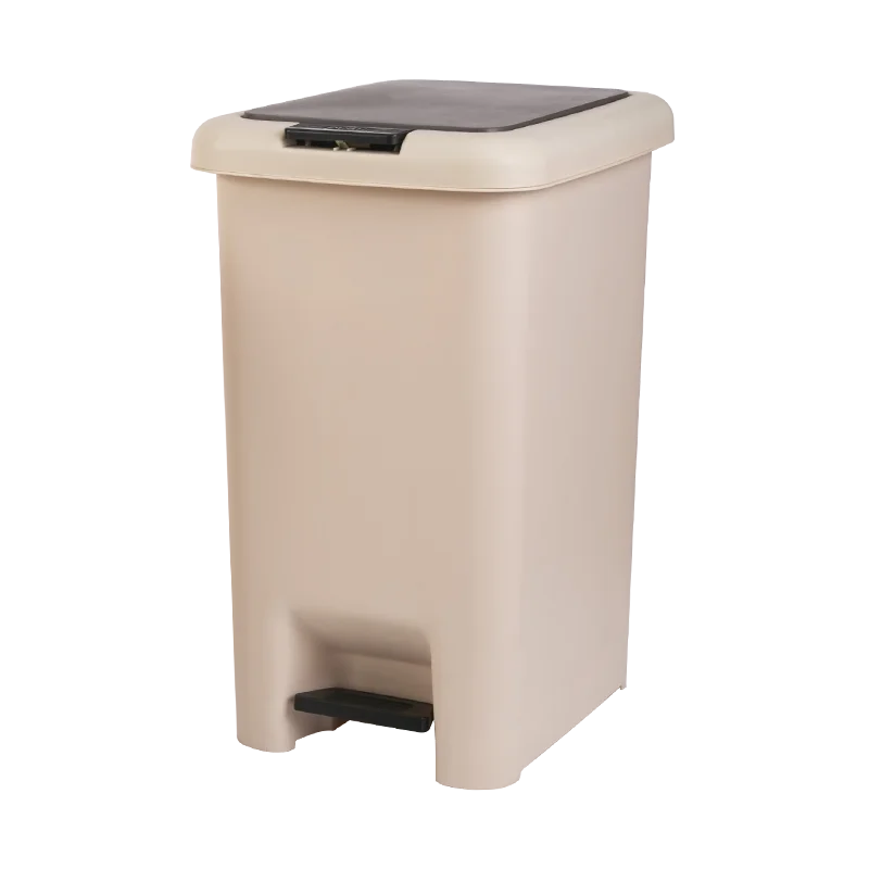 10L 15L 20L  30L  Household Press to Open or Foot Pedal Plastic Dustbin Trash Can Plastic Waste Bin with Lid