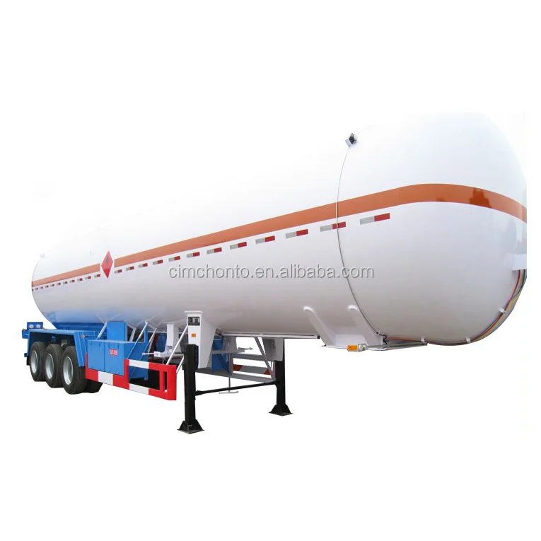 LPG liquefied petroleum gas tank tanker semitrailer trailer