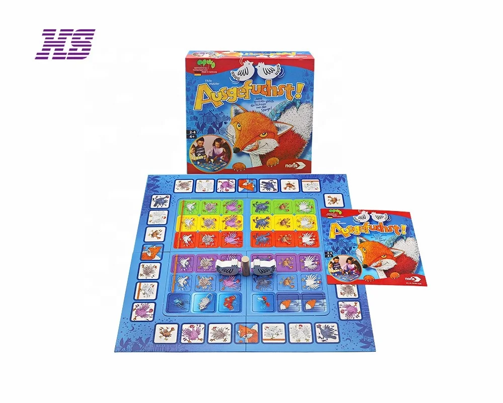 Custom Design made printing Family adult board game Board Game Professional Wholesale print manufacturer of board games