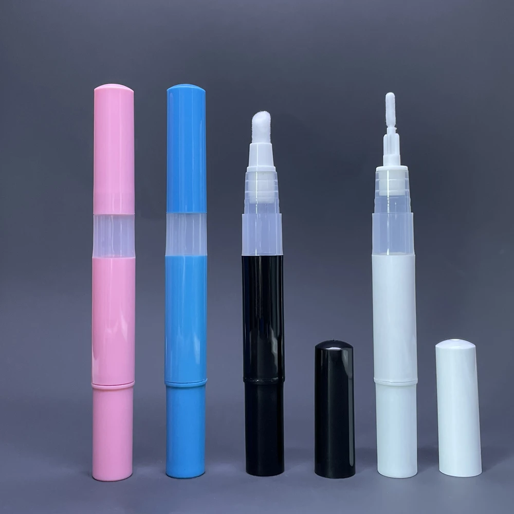 2ml High Quality Lip gloss Container, Empty Lipstick Twist Cosmetic Tube Pen with window  Eyelash increasing container