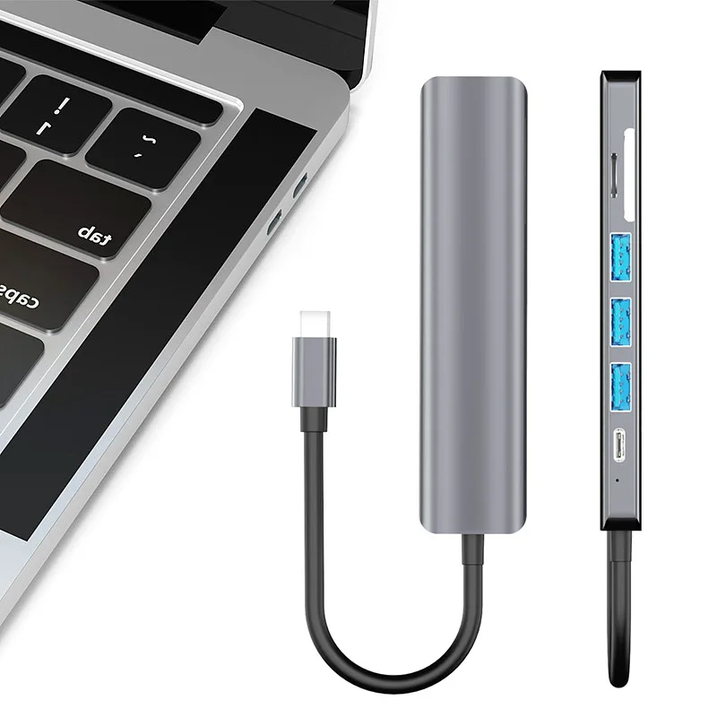 7in1 Type C USB HUB SD/TF/HDTV/PD Fast Charge