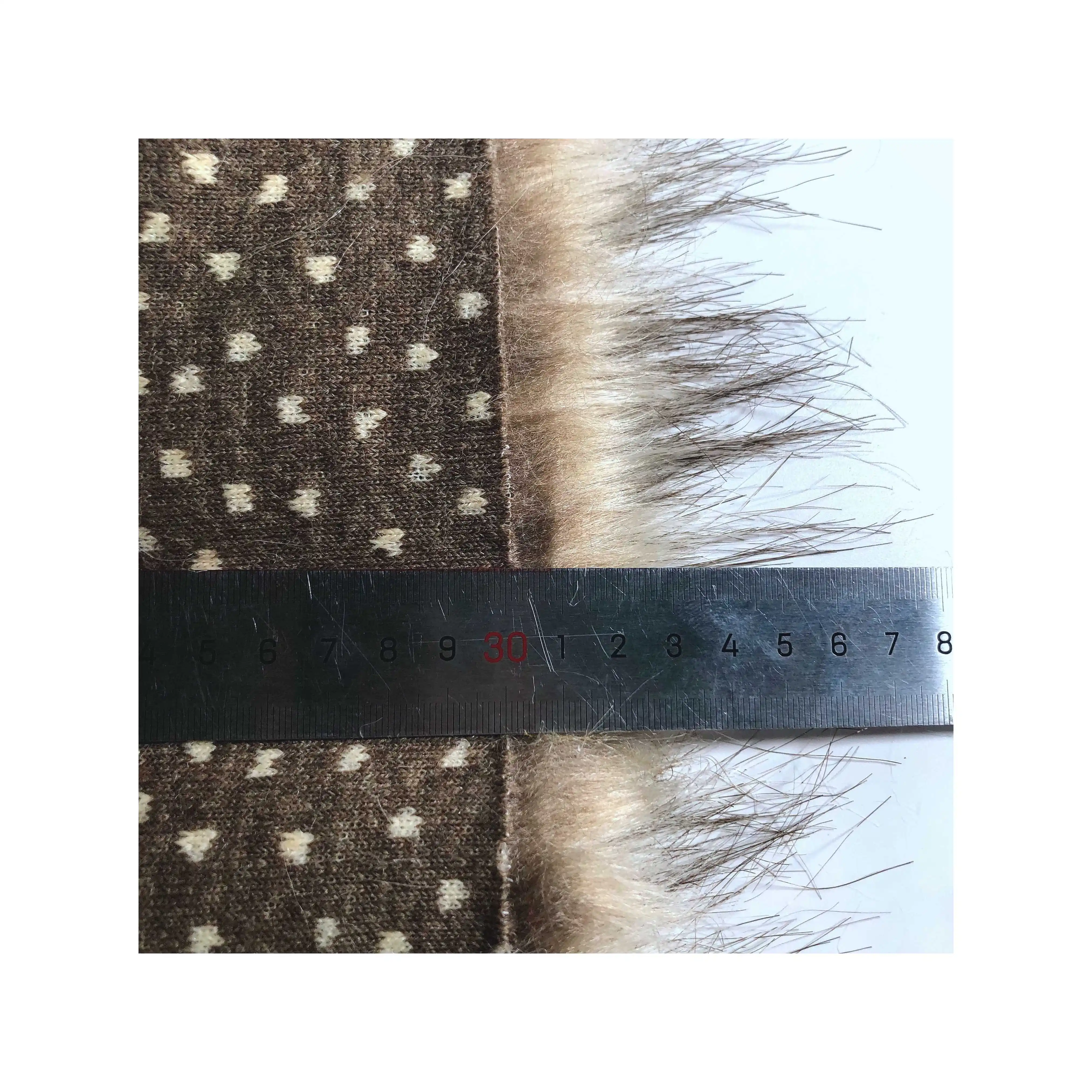 Hot Sale New Faux Fur Fabric Furries Costume Fluffy Long Pile Fabric For  Home Textile Coat