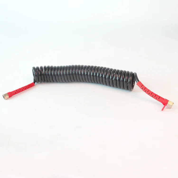 Manufacture Professional Cheap Price Trailer 7.5m PA11 Pneumatic Air Brake Coil Tube Spiral Hose