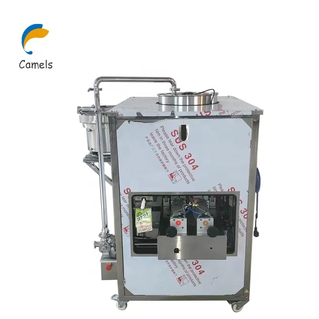 Small Spout Pouch Doypack Paste Jam Filling Capping Packing Machine