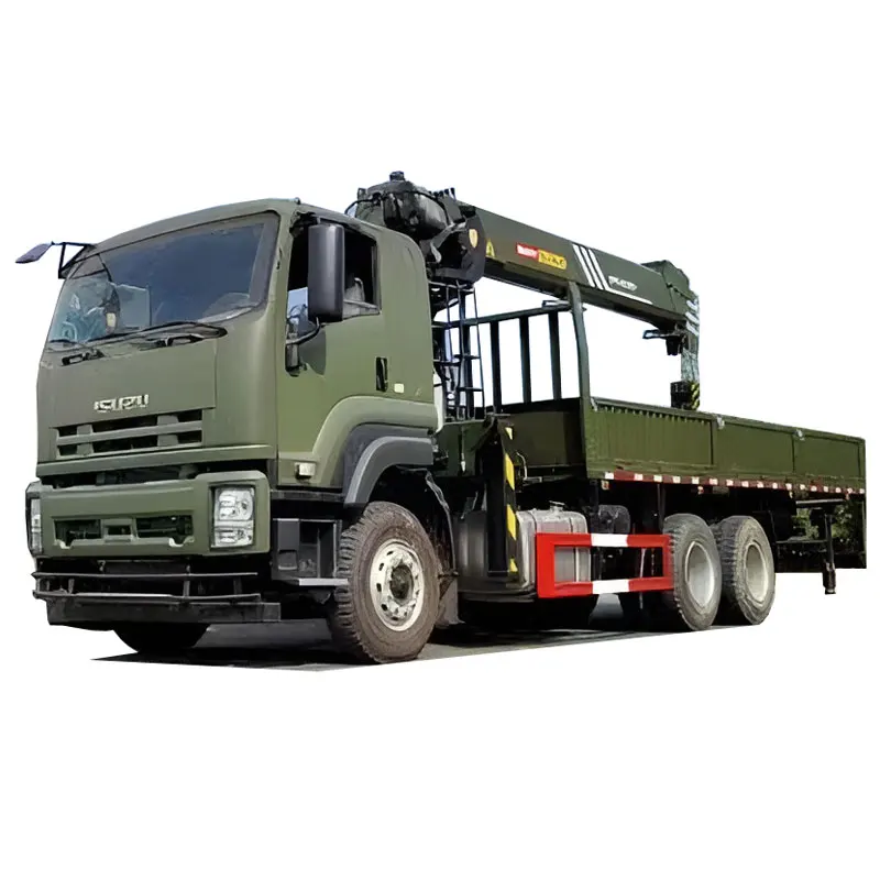 China top brand XCMG 12 ton Truck Mounted Telescopic Boom Crane for sale