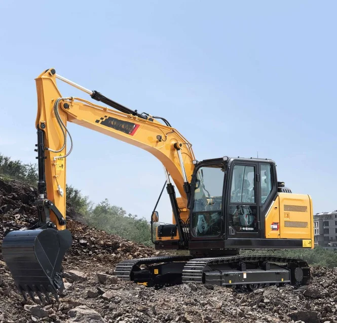 Лидер продаж китайский новый экскаватор SY155H 15 тонн сертифицированный гусеничный SY155 двигатель EPA isuzu