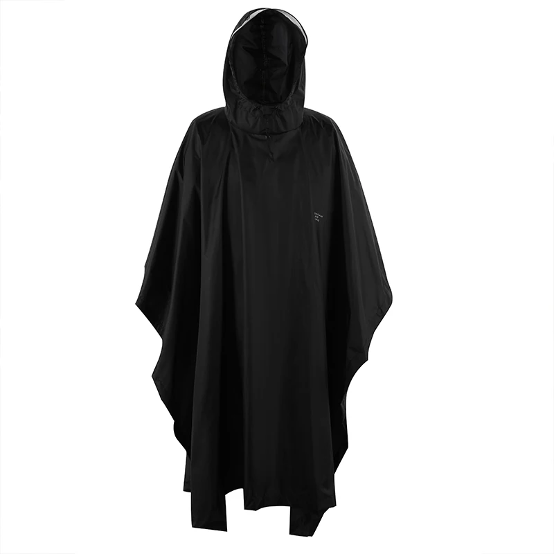 custom logo eva pvc pu nylon mountaineering climbing camping hiking hunting rain coat poncho korean raincoat