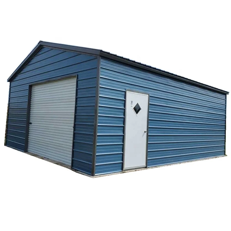 Одноместный гараж на крыше в коробке 20X21X9/гараж с вертикальной крышей