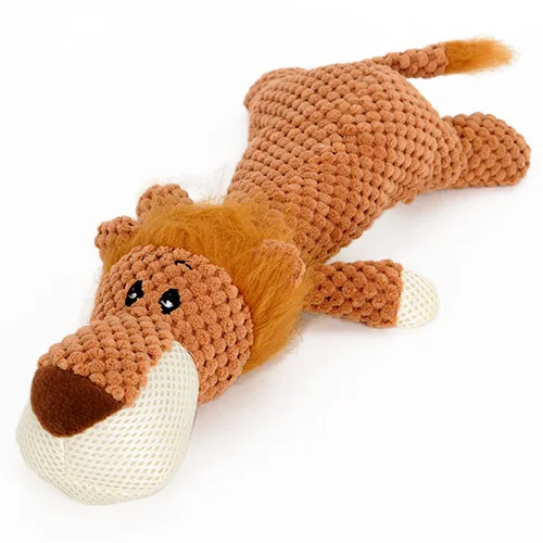 high quality Wholesale Luxury Durable Interactive stuffed soft Squeaky Plush pet toys y with squeaker Dog chew Toy for dogs