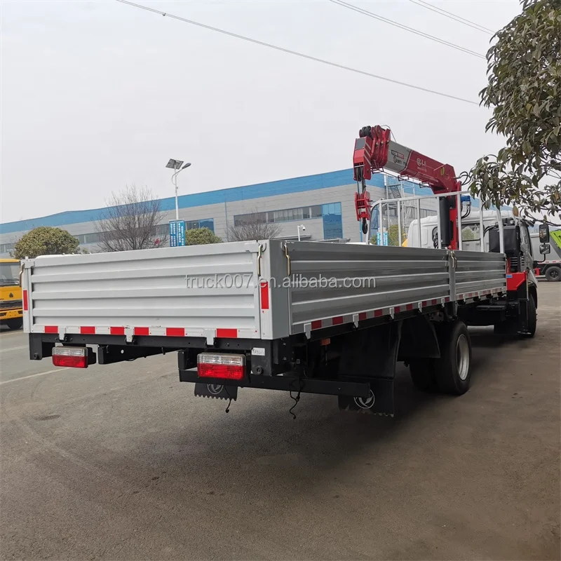 crane truck factory china famous CLW 5 tons Versatile Truck Crane with High Lifting Capacity and Precise Control for sale