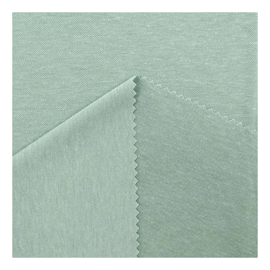 Chinese polyester knitted Acetic acid cation Double-sided mesh scuba fabric for clothing tops dresses