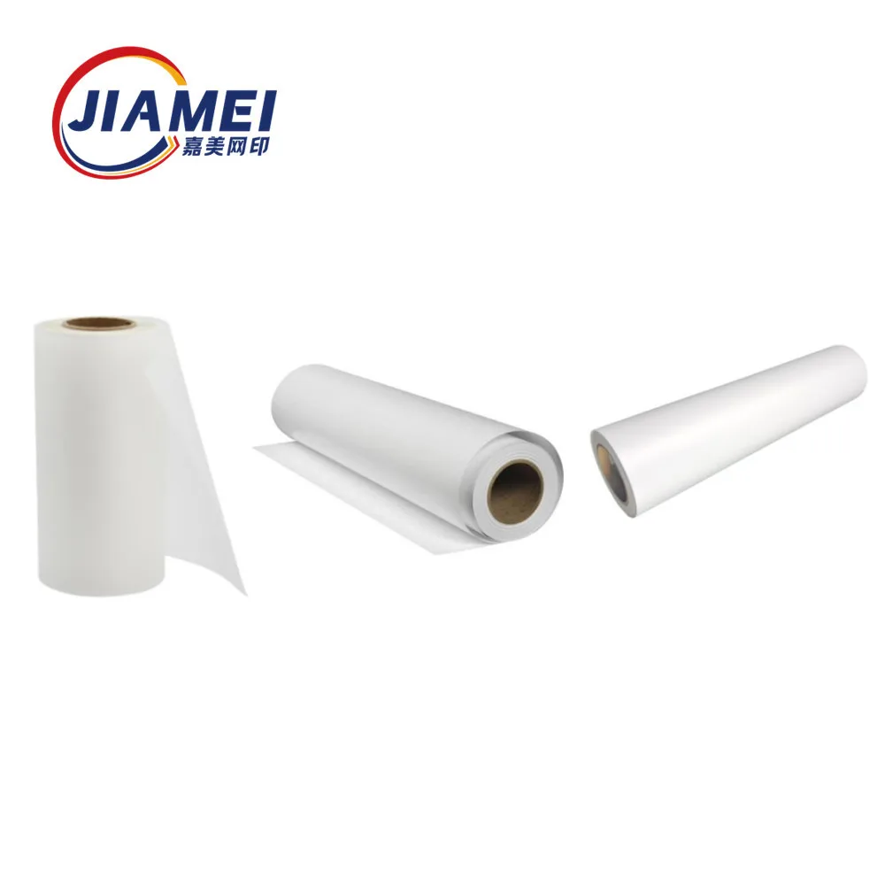 High Quality 30cmx 100m White Clear Roll UV Dtf AB Film for UV Dtf Printer Laminate Sticker