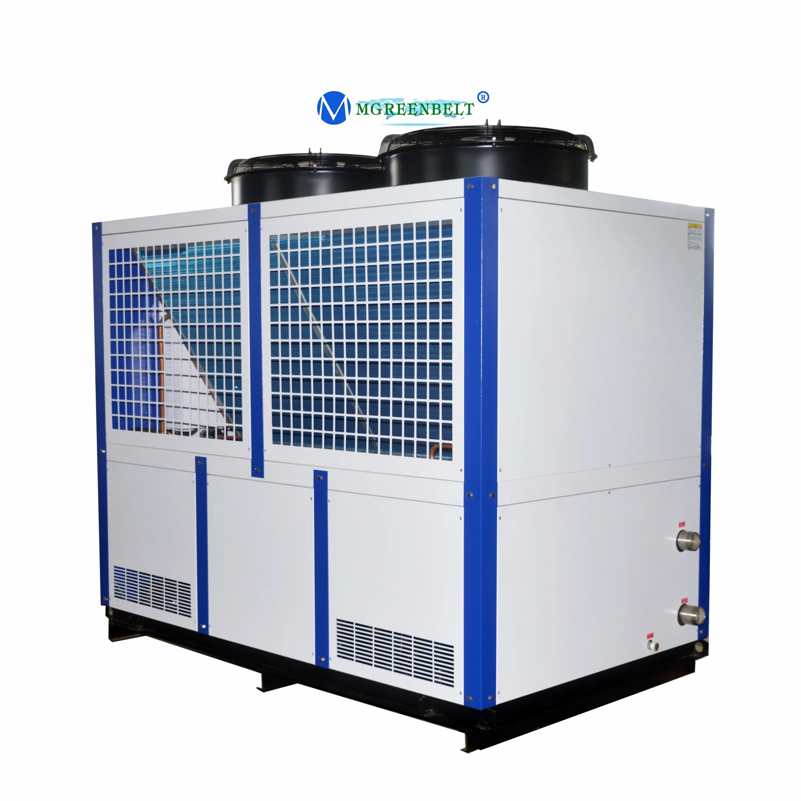 Industrial /Commercial Water cooling machine 30 tons Four Circuit 100kW Air cooled water chiller