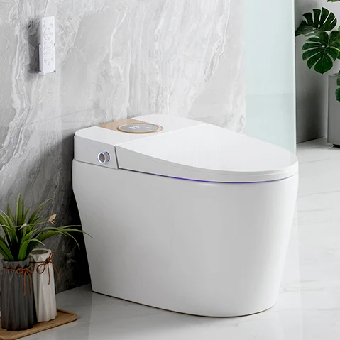 Высококачественный роскошный современный золотой электронный Туалет Empolo 110 В автоматическое открытие умный туалетный инструмент для ванной комнаты туалет дома