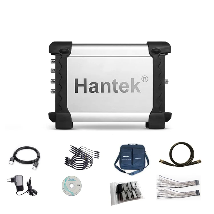 Hantek DSO3104/3204/3254A 4 channels PC USB virtual oscilloscope 100/200/250MHZ with logic analyzer signal generator