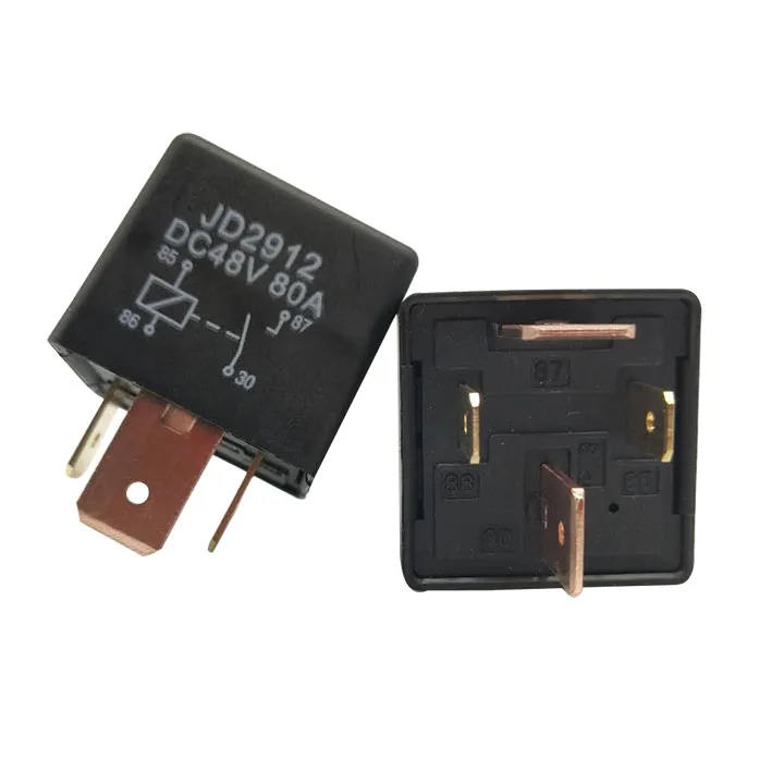  JD2912 высокий ток 48В 80A automotie реле 4 Pin Реле