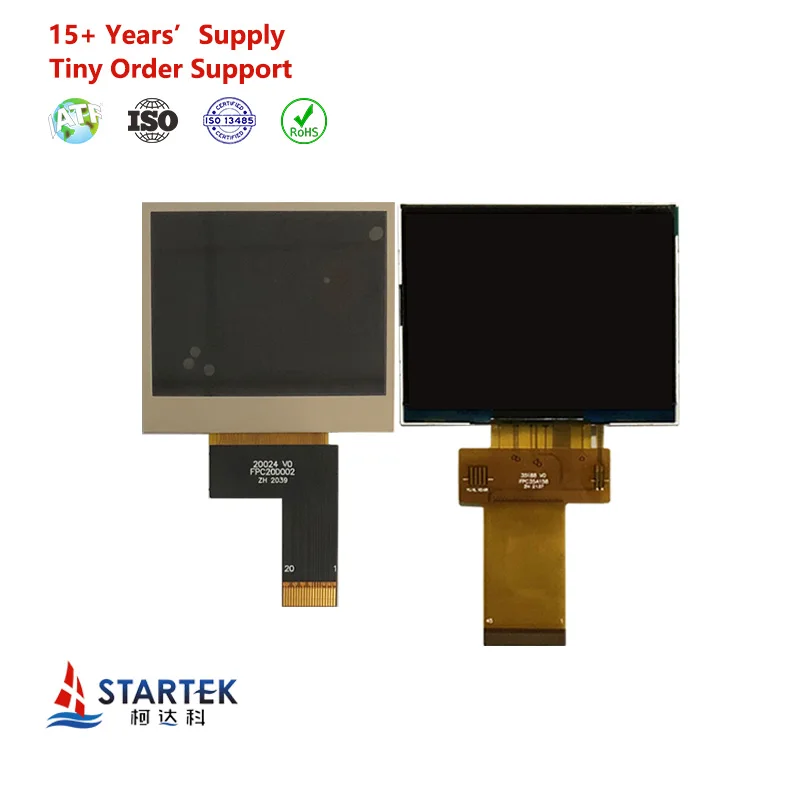 RoHS Small Module 2 2.2 2.3 2.6 2.7 Inch 320x240 TFT Display Module IPS Full Color RGB SPI 3.5 Inch Tft LCD Screen