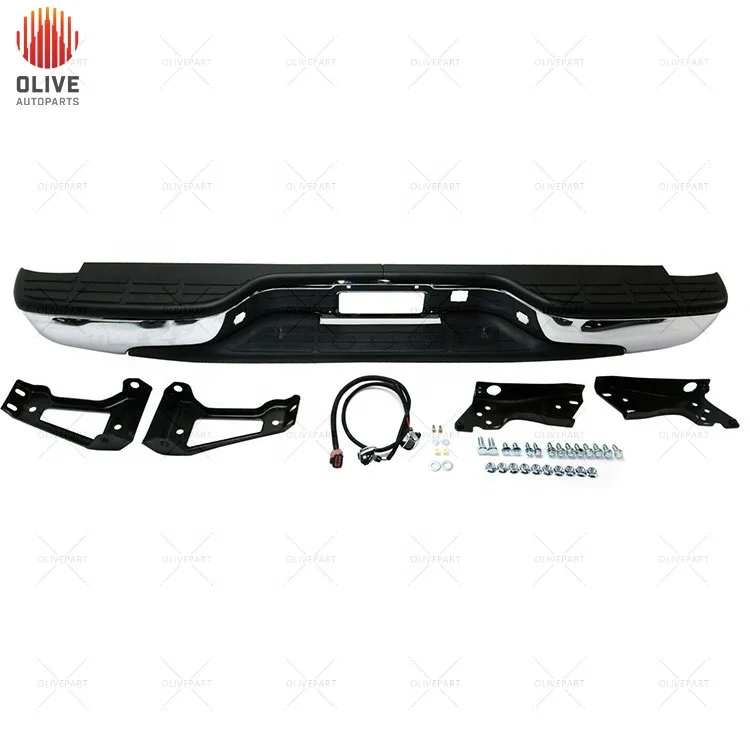 Chrome  Rear Step Bumper Assembly for Chevy Silverado GMC Sierra 1500 99-06