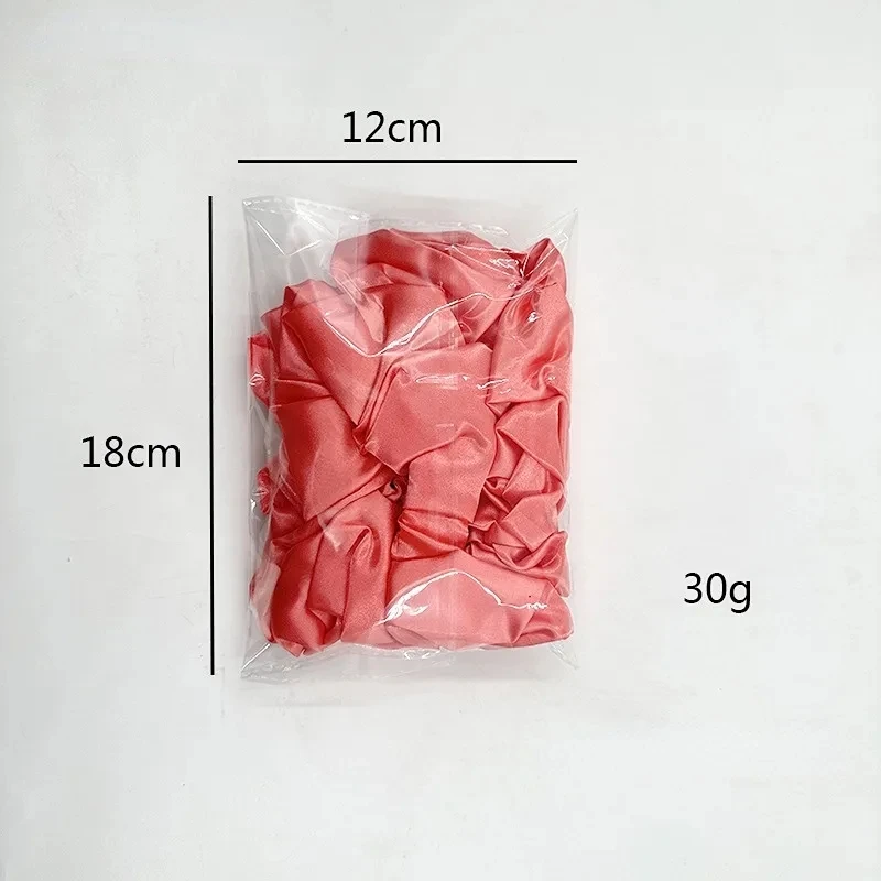 Lazos para el pelo new candy-colored ruffled elastic band ruffled elastic solid color wide edge hair band wholesale