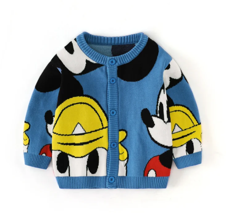 
File Cartoon Character Cotton Quality Baby Sweater 