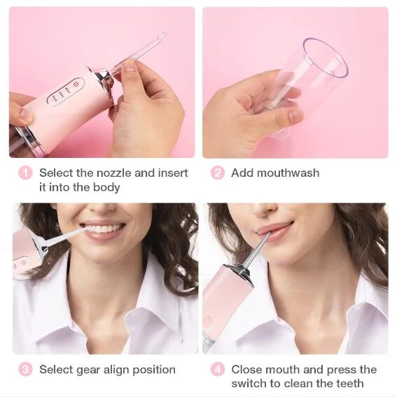 Приборы для ухода за полостью рта, портативный мини-ирригатор для чистки зубов, устройство для чистки зубов, беспроводной водный Ирригатор