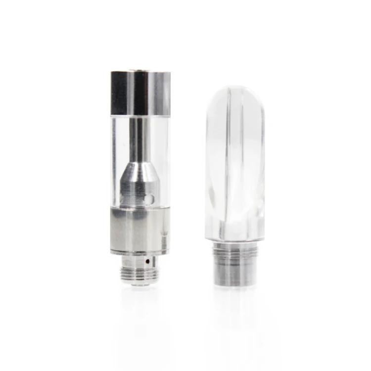 Vape Cartridges plastic Thick Vape Cartridge Atomizer Vape Pens 0.5ml 1ml 510 Thread ceramic Coil wholesale Empty Tanks