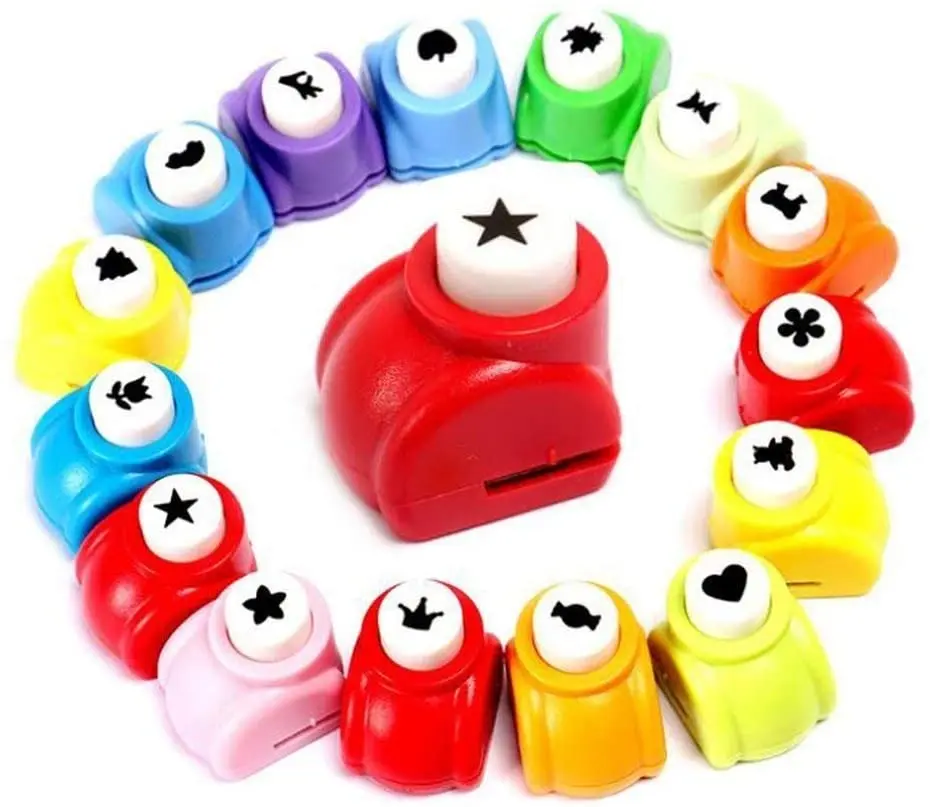 Punch Craft Set Hole Punch Shape Scrapbooking Supplies Shapes Hole Punch Great for Crafting & Fun Projects