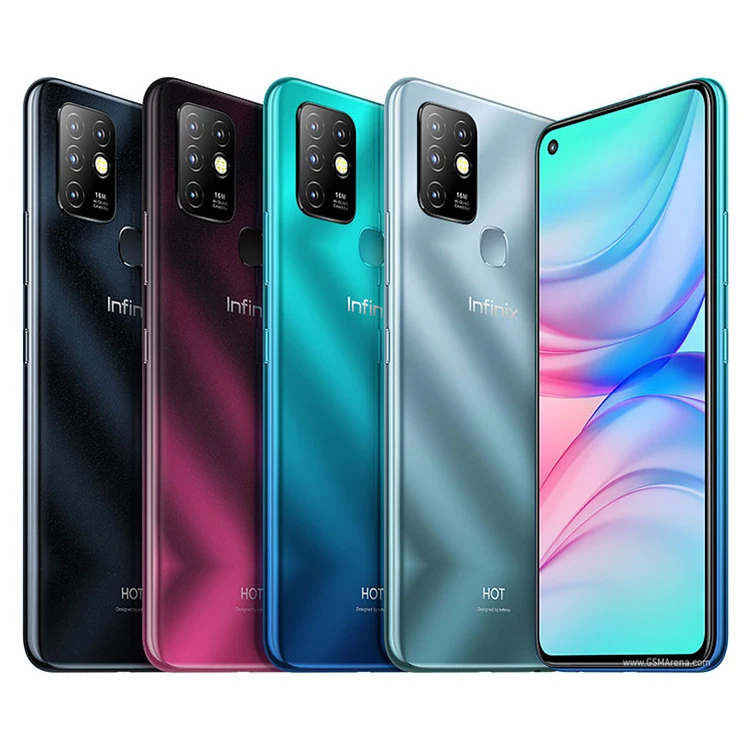 Global Smart Phone Infinx HOT 10 PLAY 2GB 32GB 4GB 64GB 6.82' HD+ Display 6000mAh Helio G25 G35 Mobile Phone