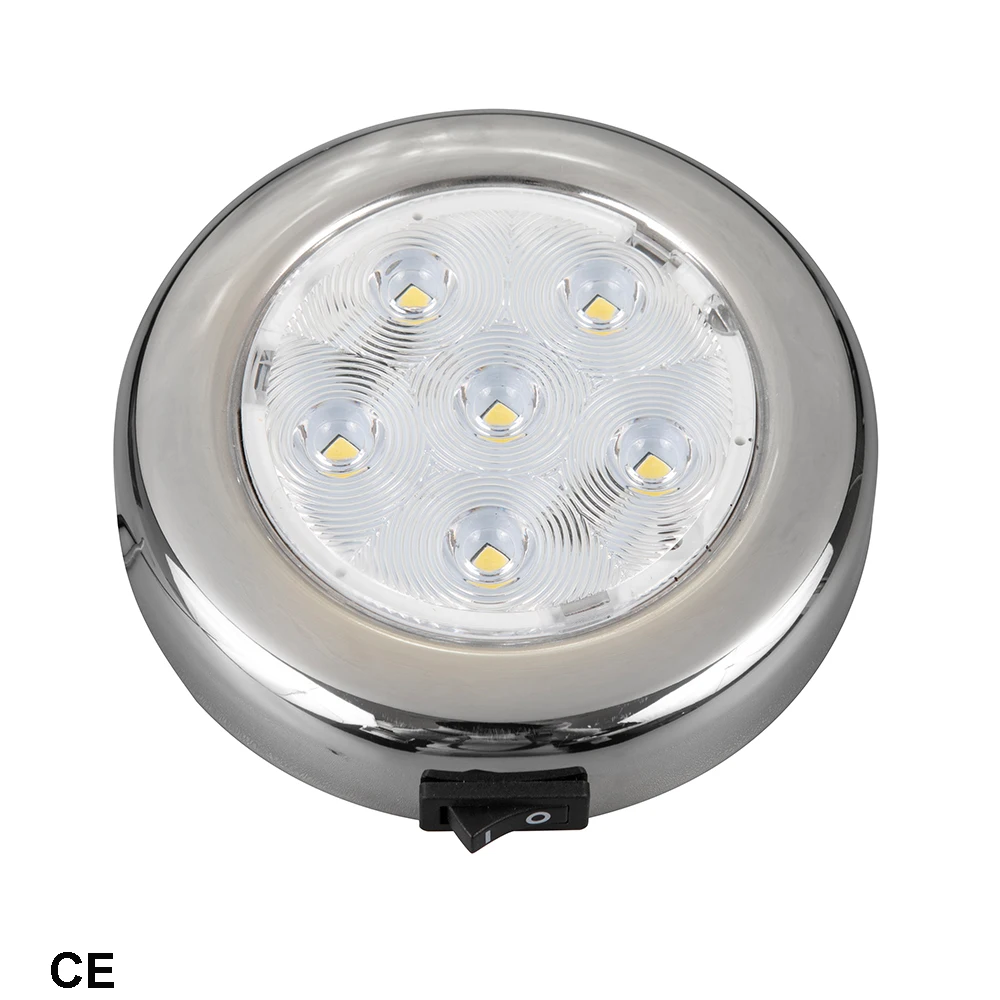 4 inch LED Puck Light with Switch 12V LED ceiling puck light with switch for marine n vehicle