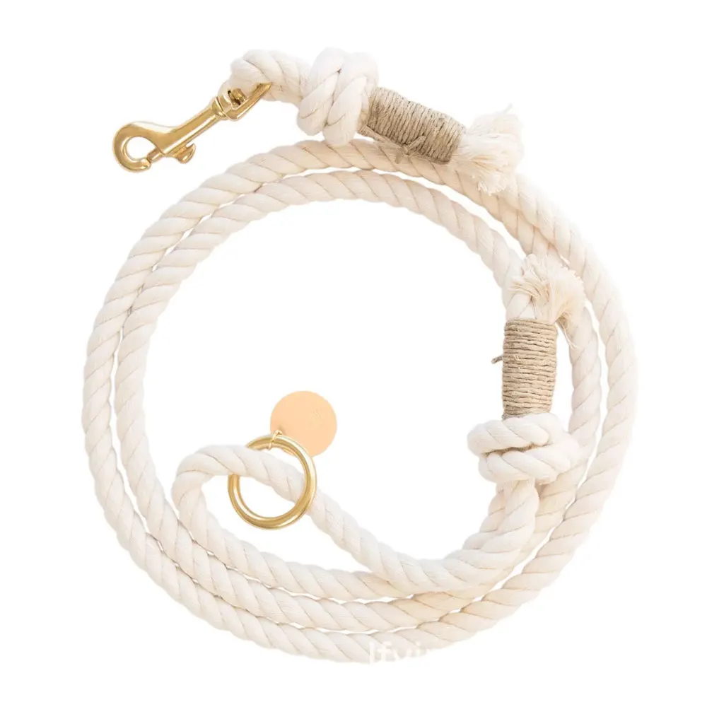16mm tight and soft 100% natual Color Cotton Rope for all kinds of functions