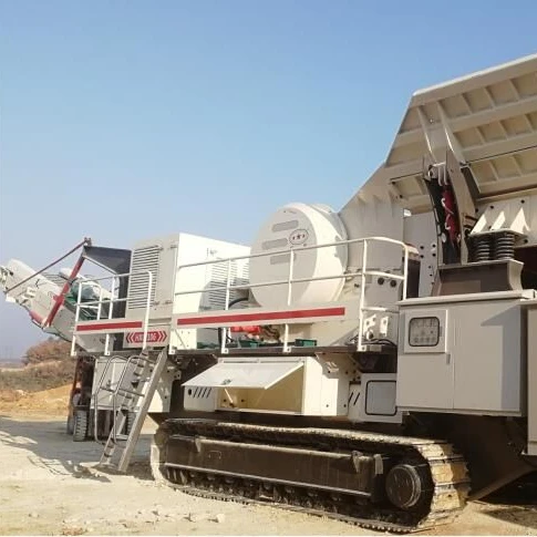 Онлайн-магазин на Alibaba, оборудование для майнинга ОАЭ Henan Hongxing Wotetrack 100-300 tph, мобильная щековая дробилка гусеничного типа