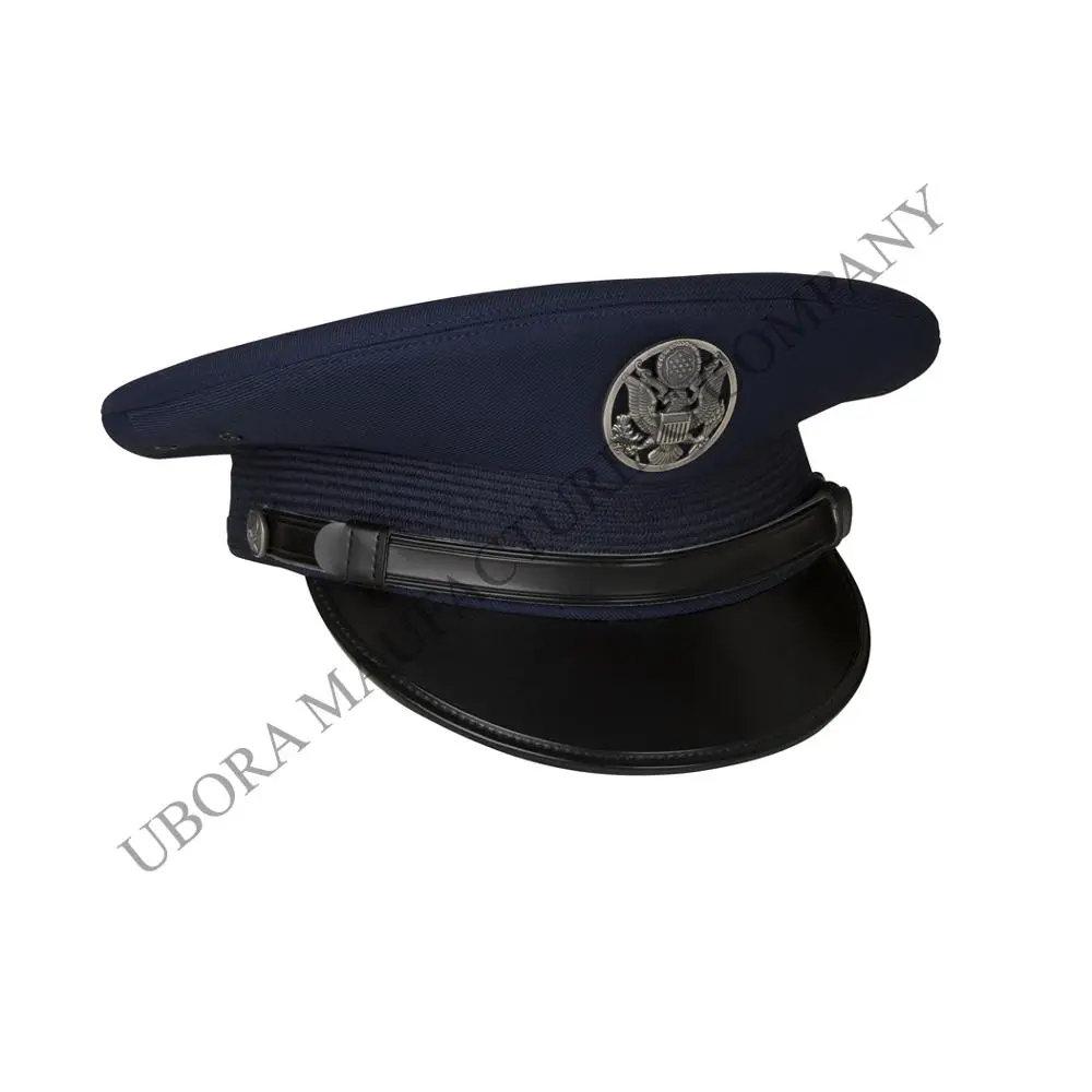AIR FORCE ENLISTED SERVICE CAP HAT MILITARY ARMY POLICE NAVY AIRFORCE